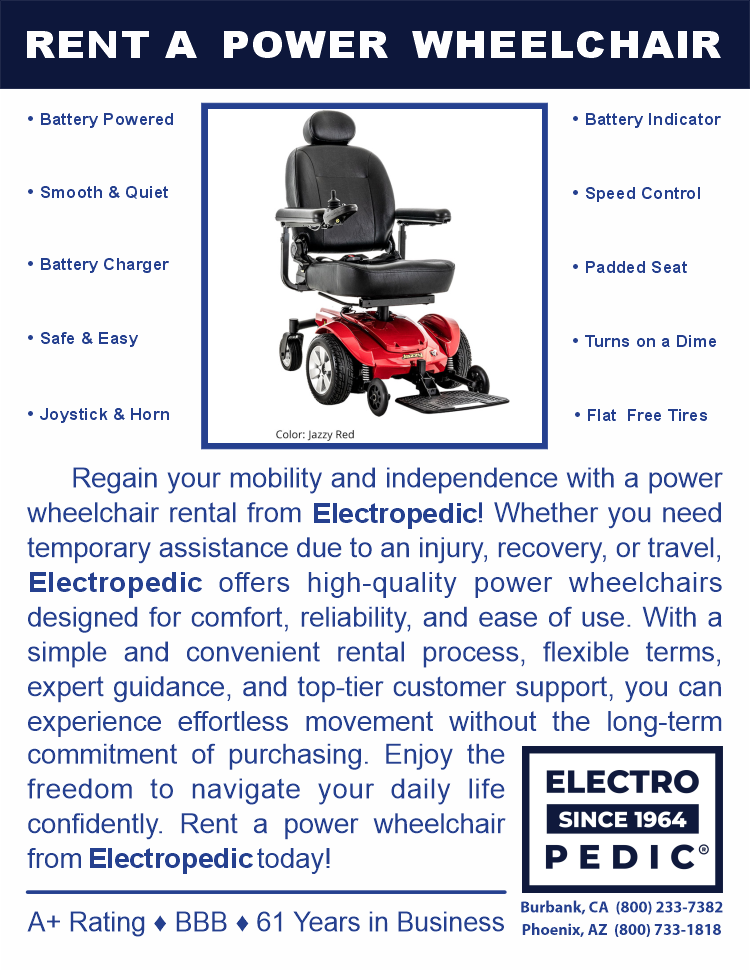 Surprise Rent an electric wheelchair